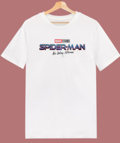 Spider Man No Way Home Logo 80s T Shirt 1