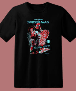 Spider Man Unmasked No Way Home 80s T Shirt