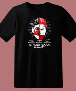 SpiderMan No Way Home Signature 80s T Shirt