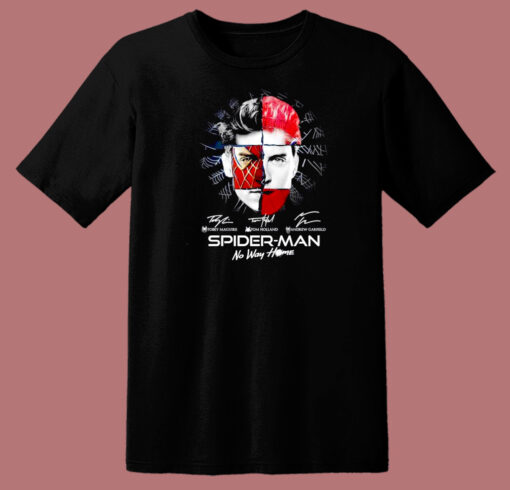 SpiderMan No Way Home Signature 80s T Shirt