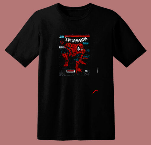 Spiderman Comic Book 80s T Shirt