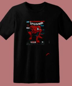 Spiderman Comic Book 80s T Shirt 1 Spiderman Comic Book 80s T Shirt 2