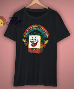 SpongeBob Joker Funny Mashup T Shirt SpongeBob Joker Funny Mashup T Shirt