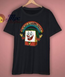 SpongeBob Joker Funny Mashup T Shirt
