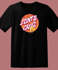 Spongebob And Santa Cruz T Shirt Style