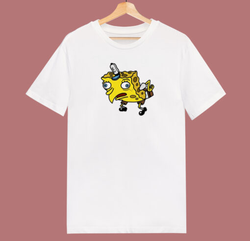 Spongebob Chicken Funny T Shirt Style On Sale