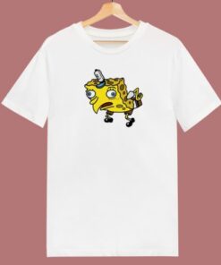 Spongebob Chicken Funny T Shirt Style On Sale