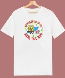 Spongebob Says Heal The Bay T Shirt Style