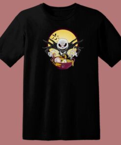 Spooky Ramen 80s T Shirt Style