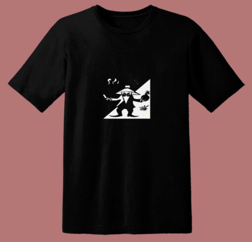 Spy Vs Spy Megazine Funny Cartoon 80s T Shirt