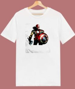 Stan Lee Marvel All Avengers Heroes In One 80s T Shirt
