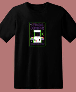 Star Cade Command 80s T Shirt 1
