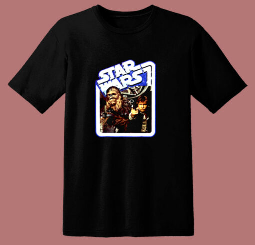 Star Wars Chewbacca And Han Solo 80s T Shirt