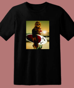 Star Wars Chewbacca Surfing Funny Cool 80s T Shirt Star Wars Chewbacca Surfing Funny Cool 80s T Shirt