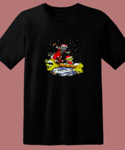 Star Wars Jango Fett And Yoda Christmas 80s T Shirt Star Wars Jango Fett And Yoda Christmas 80s T Shirt