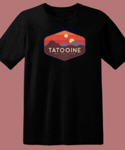 Star Wars Tatooine Graphic T Shirt Style 1
