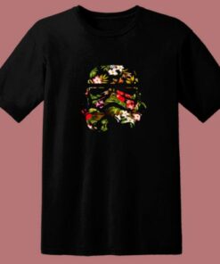 Star Wars Tropical Stormtrooper Floral Print Graphic 80s T Shirt 2