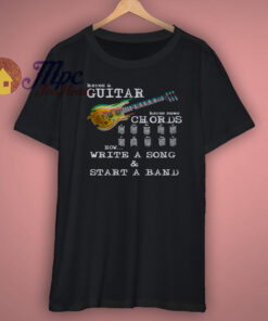 Start A Rock N Roll Band Guitar Lovers Shirt