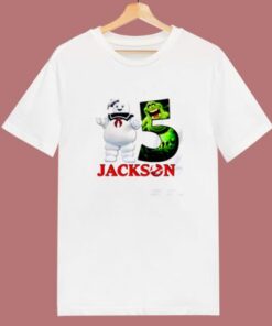 Stay Puft Marshmallow Man Ghostbusters 80s T Shirt 1 Stay Puft Marshmallow Man Ghostbusters 80s T Shirt 2