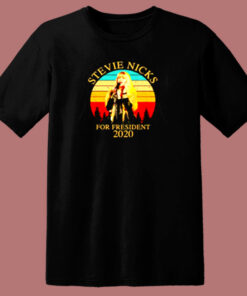 Stevie Nicks For President 2020 80s T Shirt 1