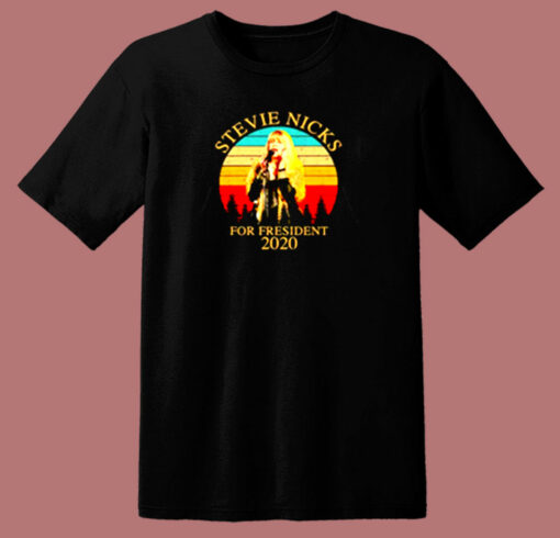 Stevie Nicks For President 2020 80s T Shirt