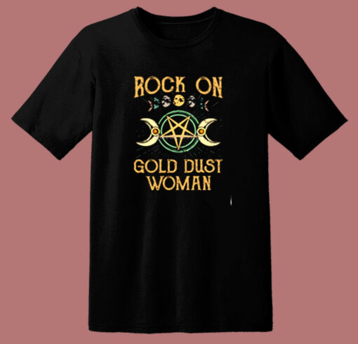 Stevie Nicks Rock On Gold Dust Woma 80s T Shirt