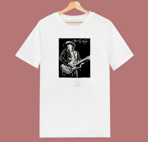 Stevie Ray Vaughan Music 80s T Shirt