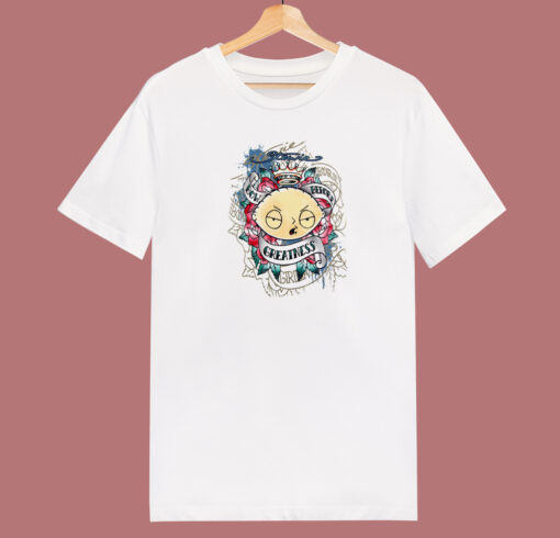 Stewie Bow Before Greatness T Shirt Style