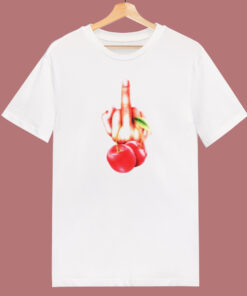 Stinky Fingers Fuck You Cherry T Shirt Style 1