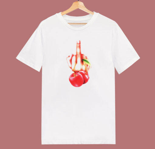 Stinky Fingers Fuck You Cherry T Shirt Style