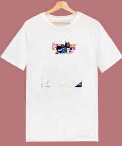 Stitch And Toothless Dunkin Donuts 80s T Shirt
