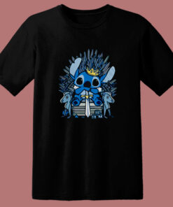 Stitch King Game Of Thrones Parody 80s T Shirt