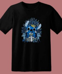 Stitch King Game Of Thrones Parody 80s T Shirt