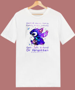 Stitch Ohana 80s T Shirt Stitch Ohana 80s T Shirt