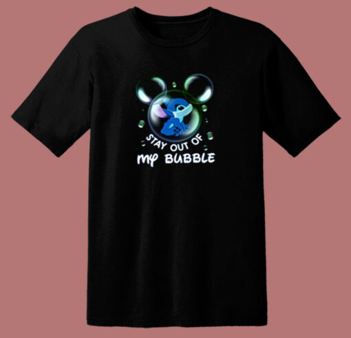 Stitch Stay Out Of My Bubble 80s T Shirt