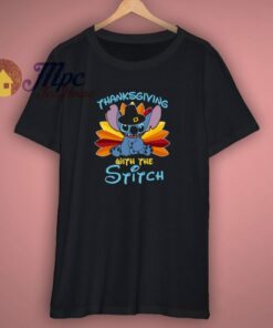 Stitch Thanksgiving T Shirt 1 Stitch Thanksgiving T Shirt 3
