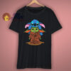 Stitch with Baby Yoda T Shirt
