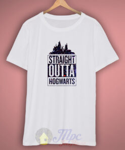 Straight Outta Hogwarts Galaxy T Shirt