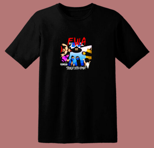 Straight Outta Kombat Game 80s T Shirt