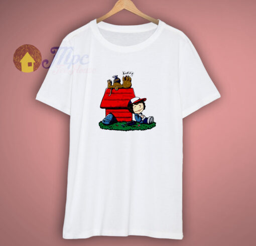 Stranger Thing Snoopy Inspired T Shirt