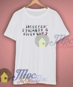 Stranger Things Abc Words T Shirt
