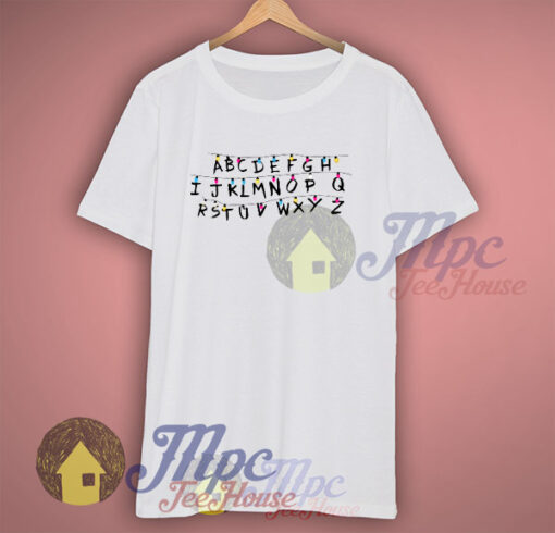 Stranger Things Abc Words T Shirt