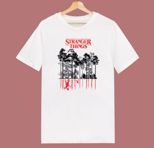 Stranger Things Upside Down T Shirt Style