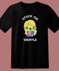 Stuck On Shuffle Halloween T Shirt Style