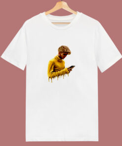 Stylized Lil Peep Drawing 80s T Shirt Stylized Lil Peep Drawing 80s T Shirt