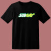 Subgay Logo Parody  T Shirt Style