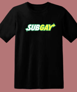 Subgay Logo Parody T Shirt Style 1