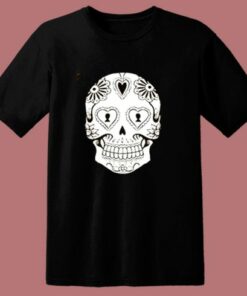 Sugar Skull Dolman Vintage 80s T Shirt