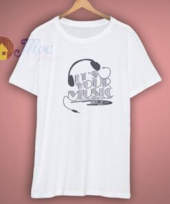 Summer Fashion Earphone Music Shirt
