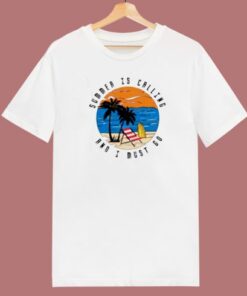 Summer Is Calling 80s T Shirt